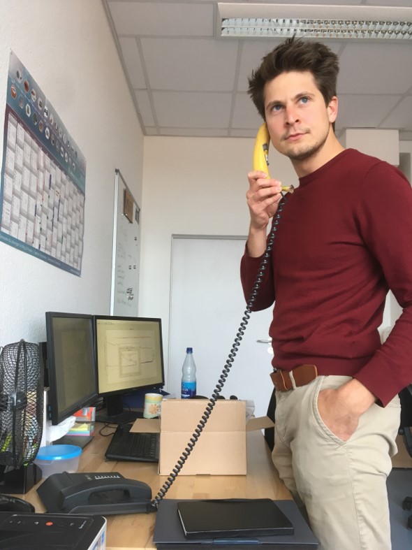 Anruf aus dem Affenhaus